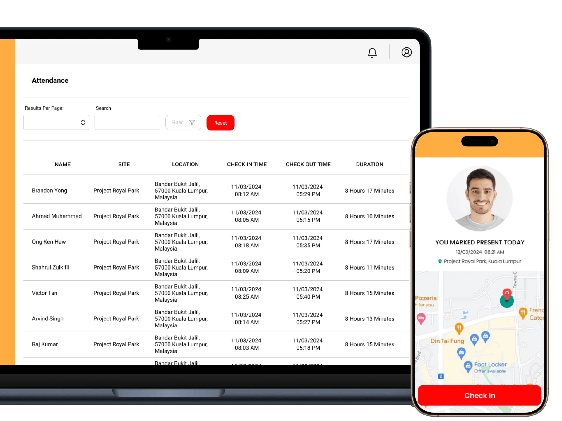 Construction Management Dashboard